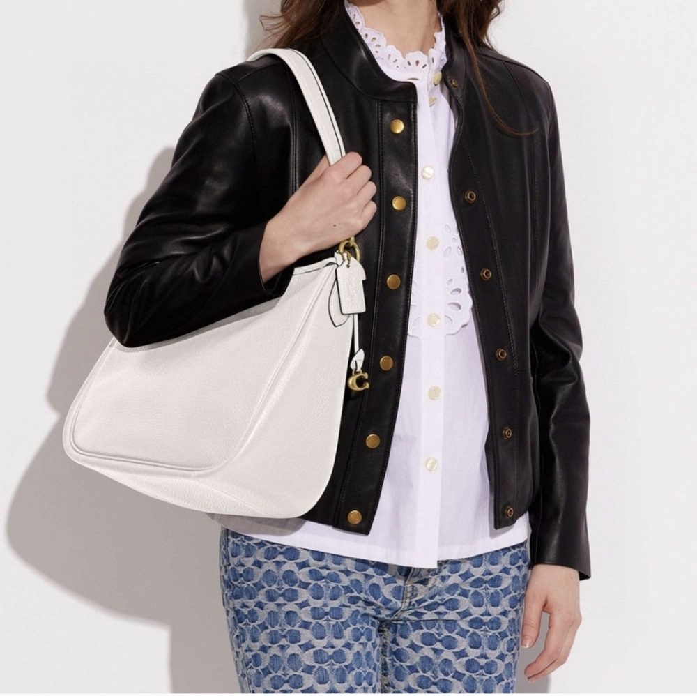 NWT Coach Cary Shoulder Bag in Chalk - Picture 2 of 8